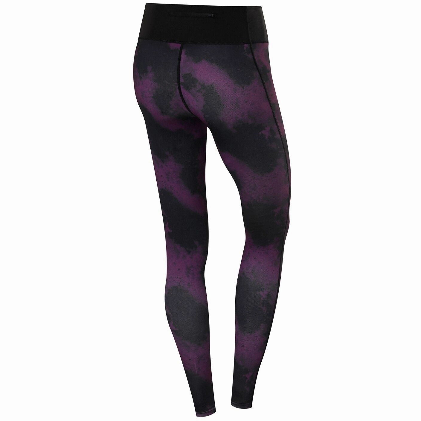 competition Custom TCA Supreme Graphic Womens Long Running Tights - Purple