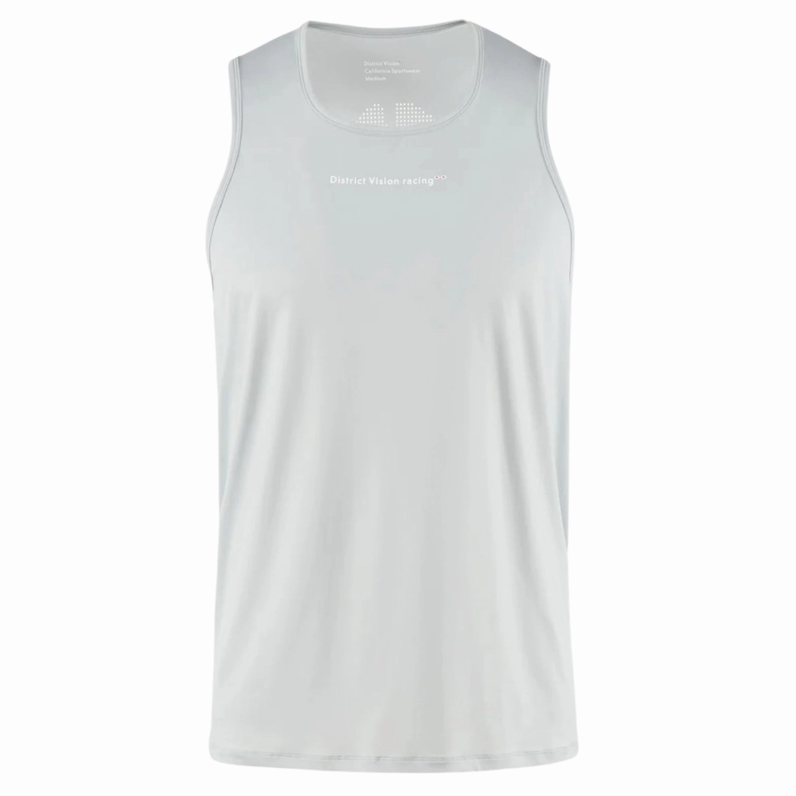 Pure Linen Blend Men's Ultralight Aloe Singlet Granite