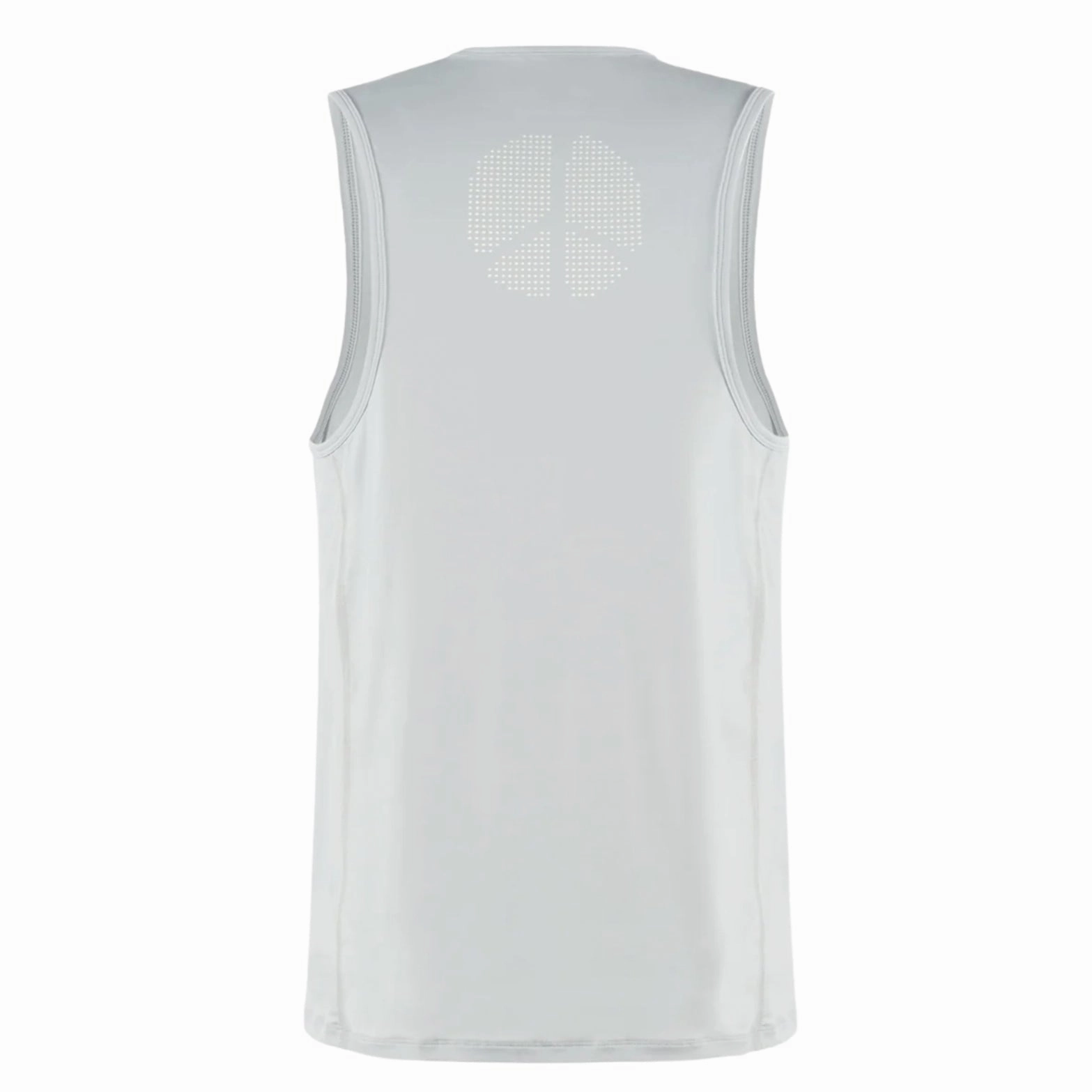 StretchableFabric Strong Edge Men's Ultralight Aloe Singlet Granite