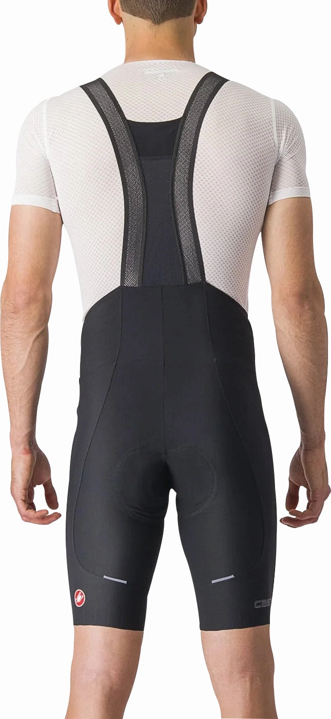 Odor Control Treatment Castelli Espresso Mens Cycling Bib Shorts - Black
