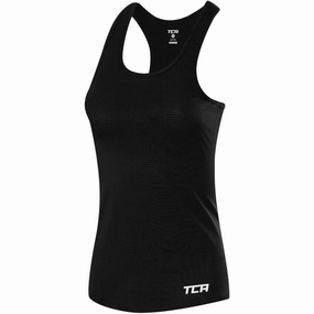 Game Core TCA Air Racerback Womens Training Vest Tank Top - Black