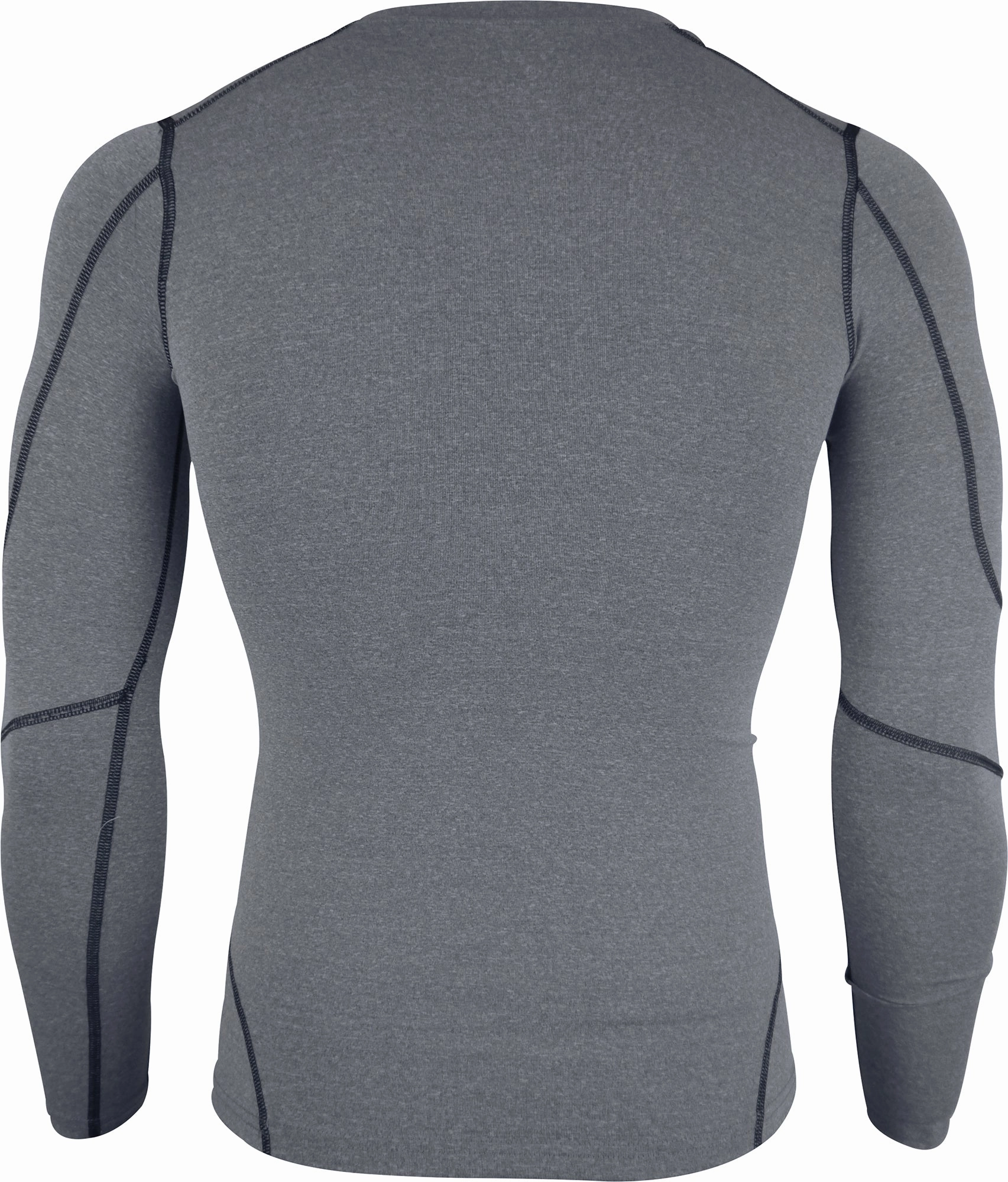 TCA Elite Plus Long Sleeve Junior Compression Top - Grey OdorResistantLining User-Friendly