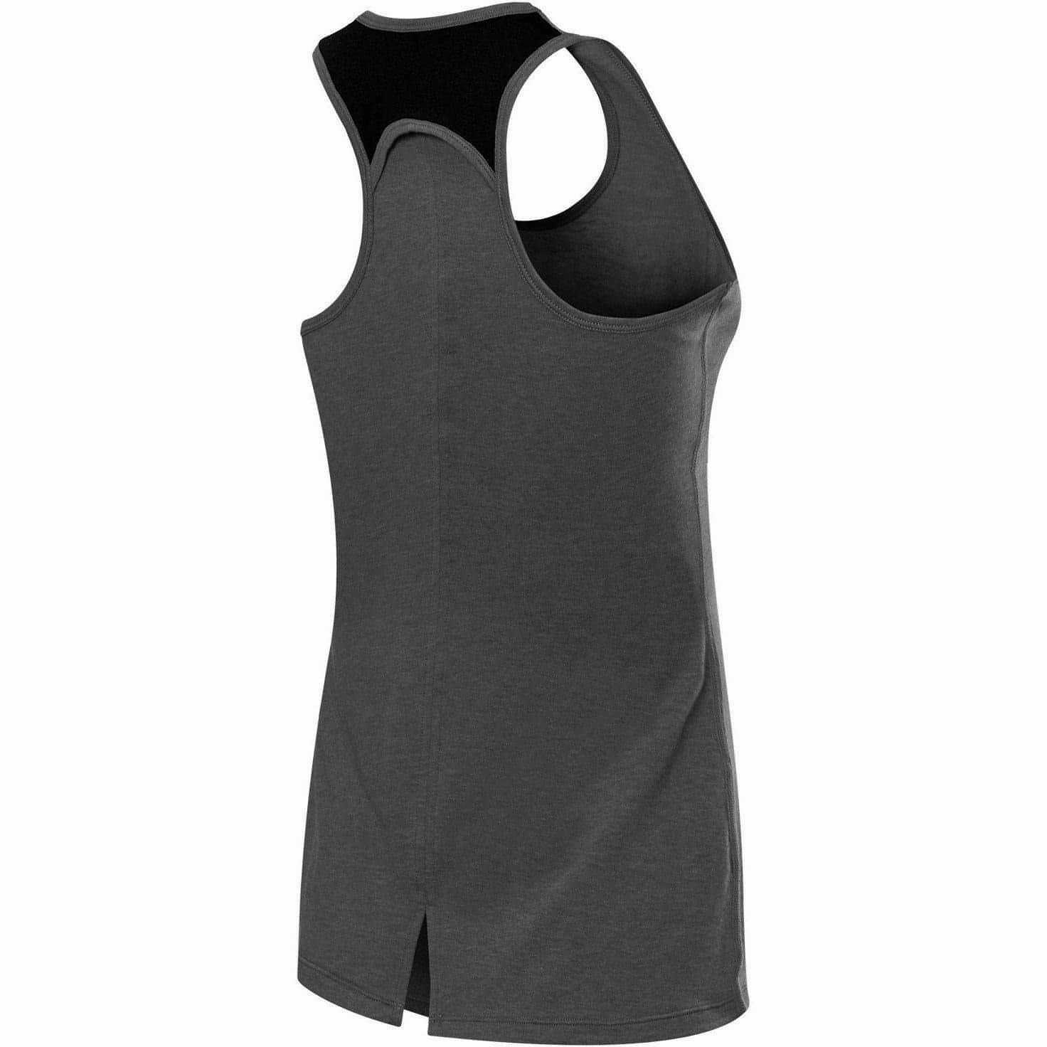 TCA Natural Performance Womens Running Vest Tank Top - Grey ShockAbsorbing Padding