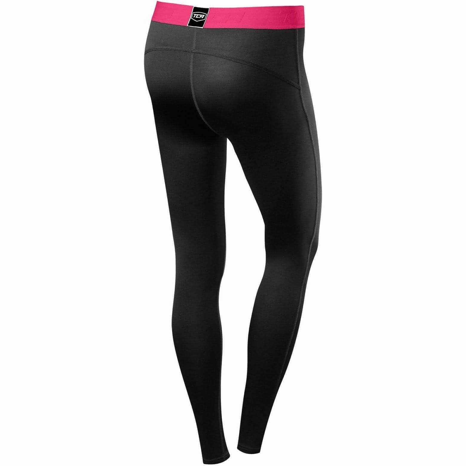 boot venue TCA Pro Performance Endurance Womens Long Running Tights - Black
