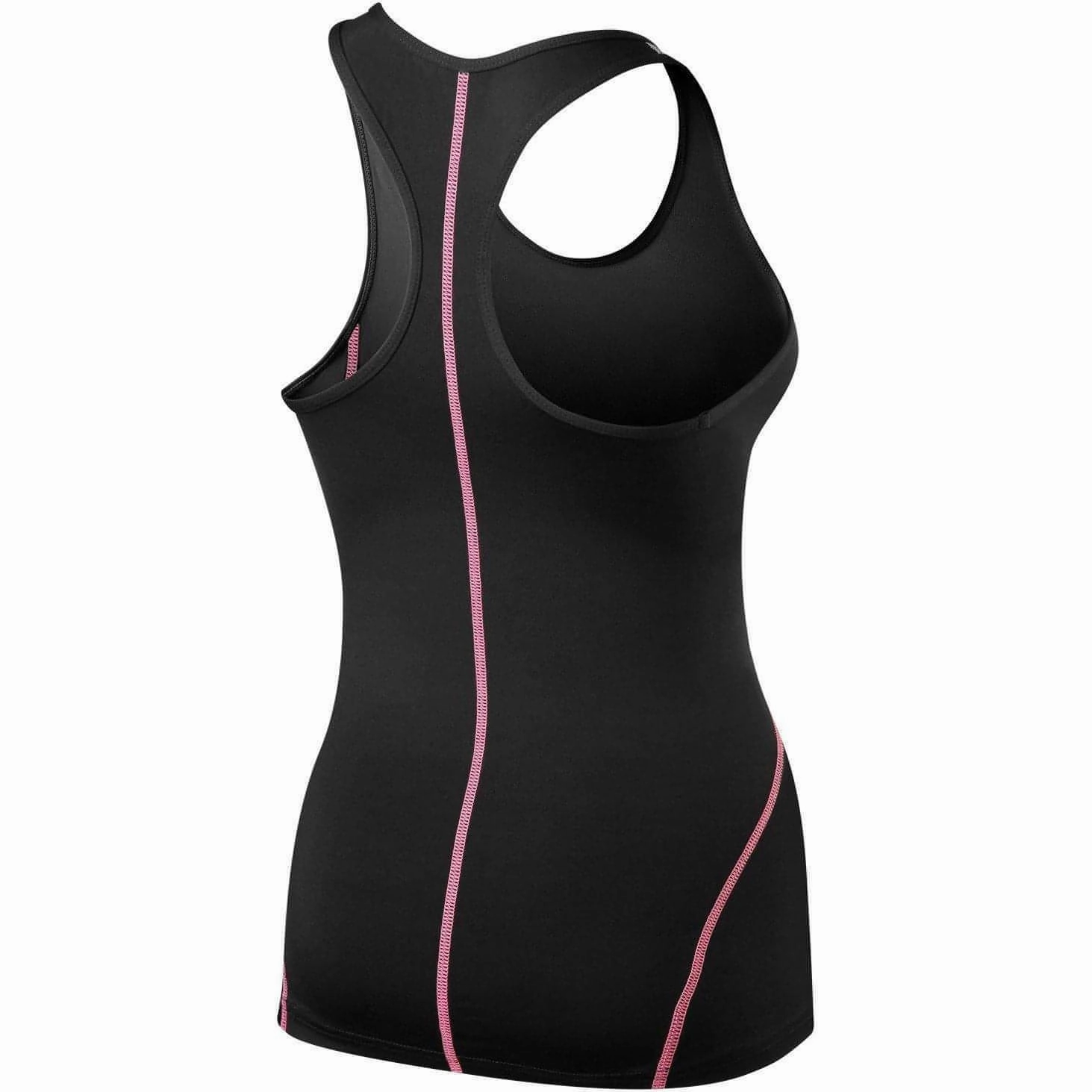 video shoot venue applique TCA Pro Performance Womens Running Vest Tank Top - Black
