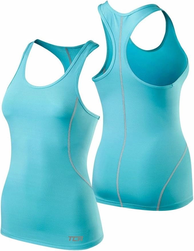 Texture TCA Pro Performance Womens Running Vest Tank Top - Blue