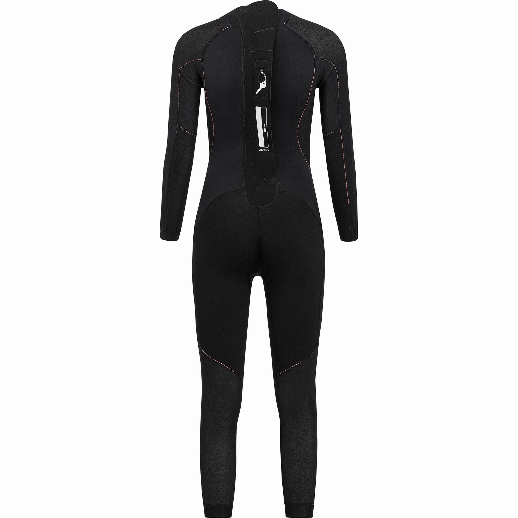 Orca Vitalis Openwater Hi Vis Womens Wetsuit - Black Island Vibe Nature Base