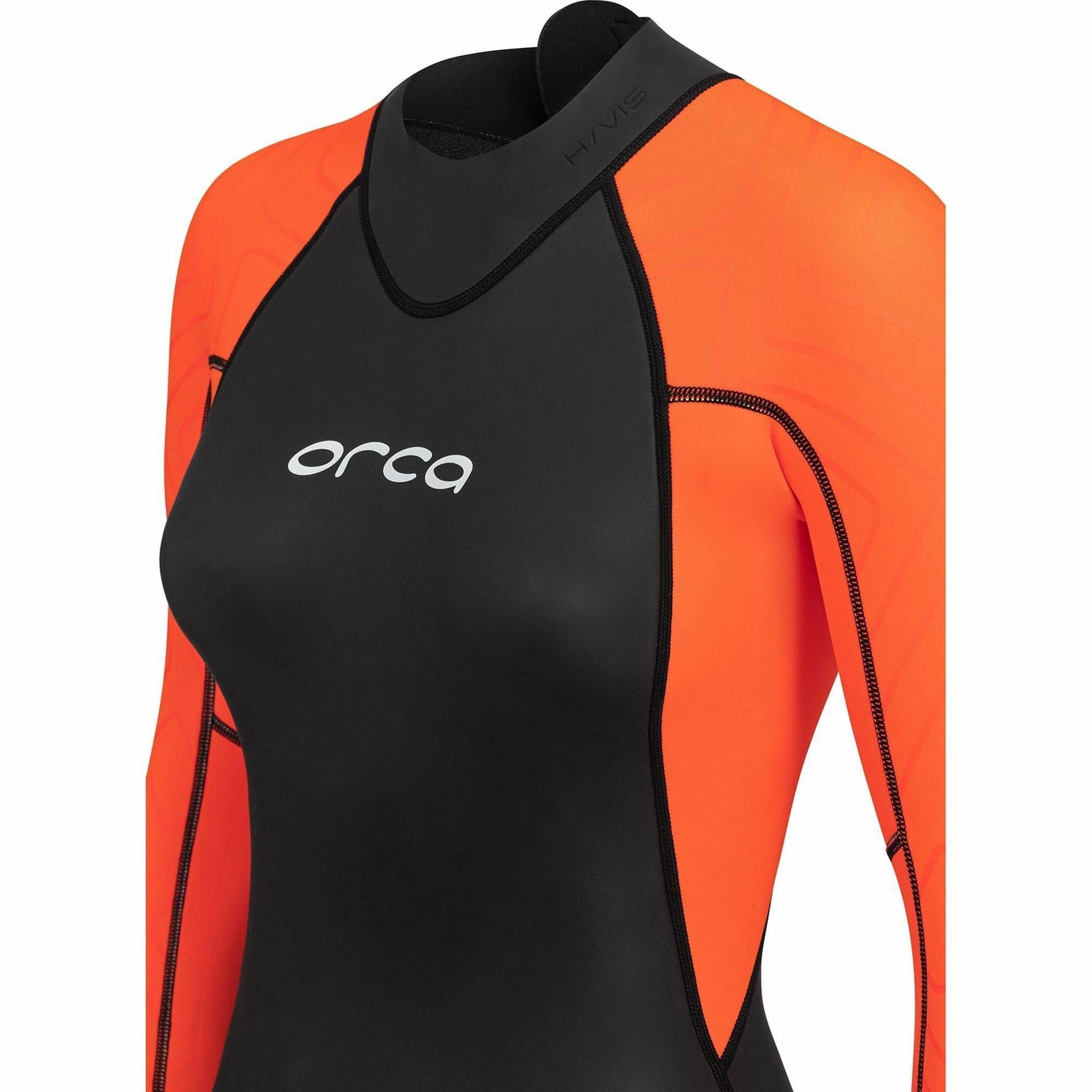 EcoDye Process Orca Vitalis Openwater Hi Vis Womens Wetsuit - Black