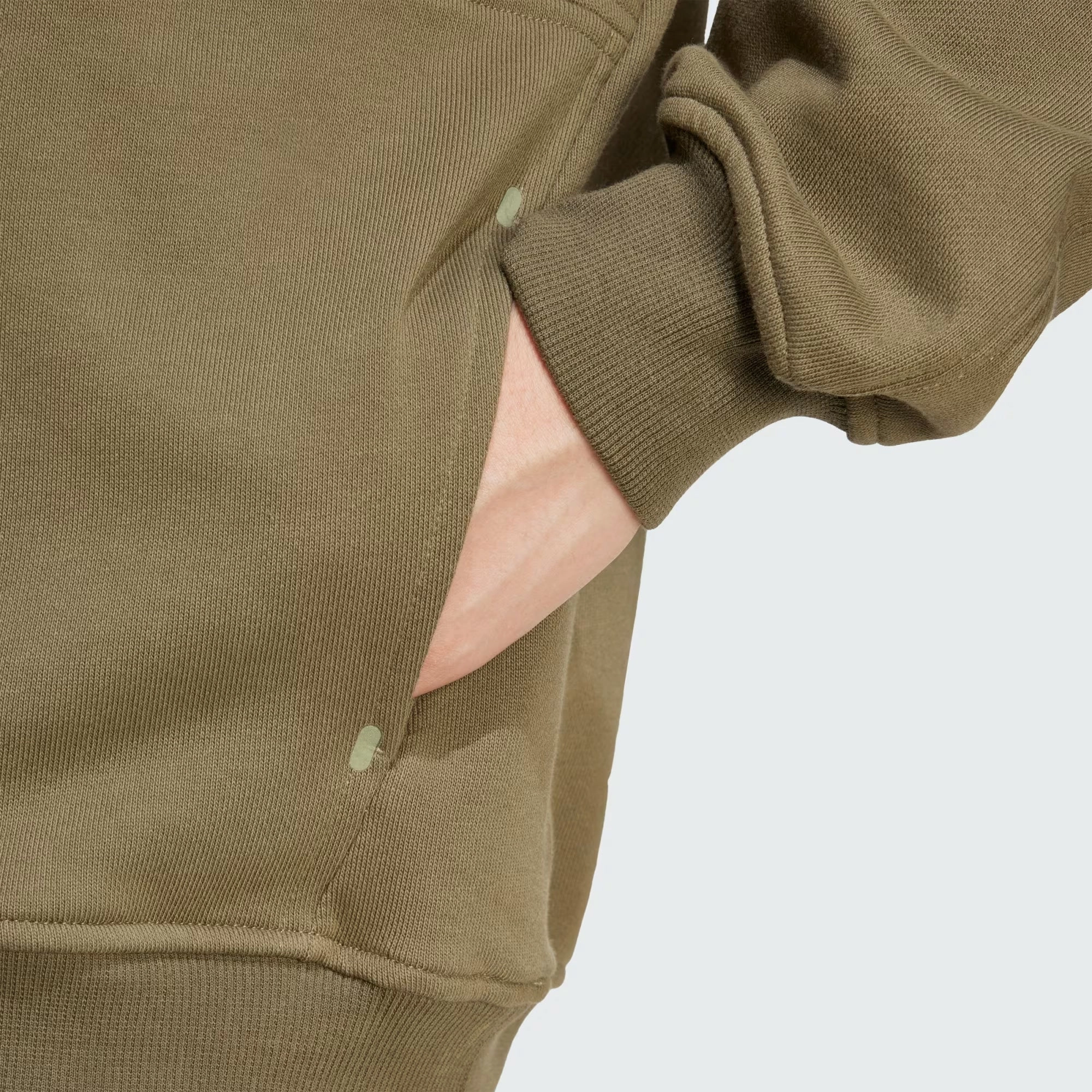 Unisex Adi365 H.Koumori Running Hoodie Olive Strata FormFitting Cut