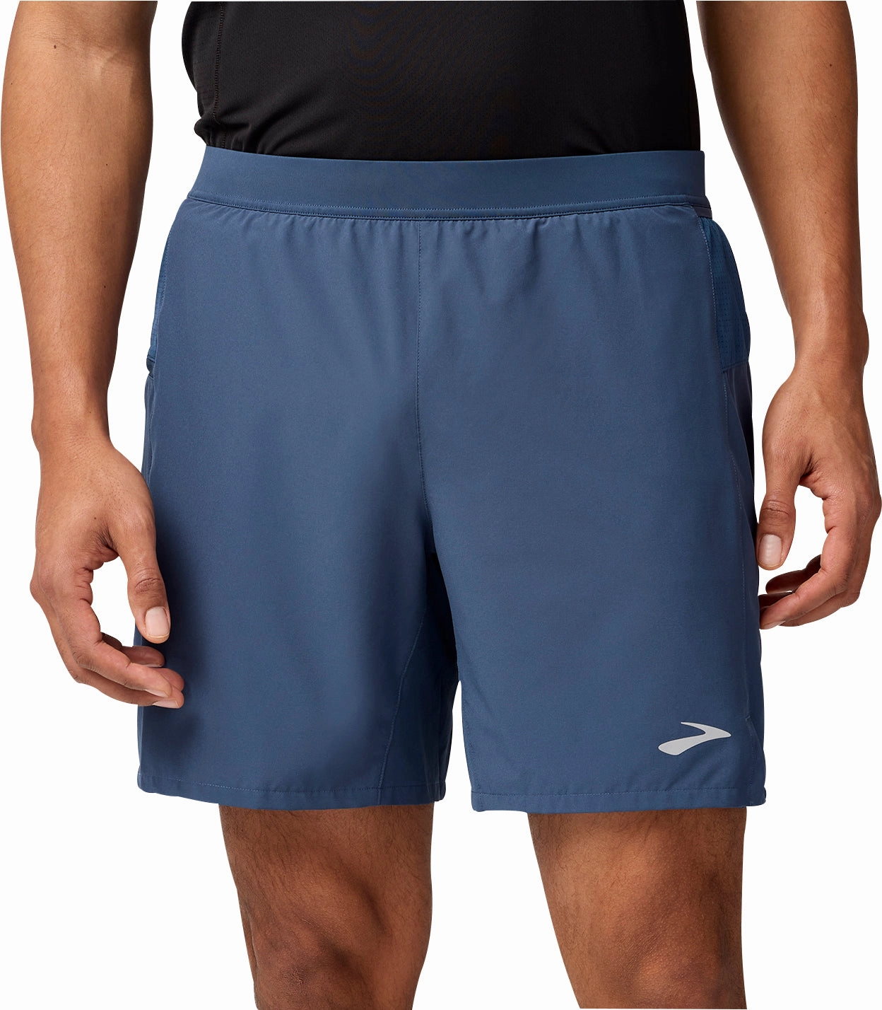 Brooks 7 Inch Journey 2 In 1 Mens Running Shorts - Blue carbon-neutral Ultra Thin Protective Film