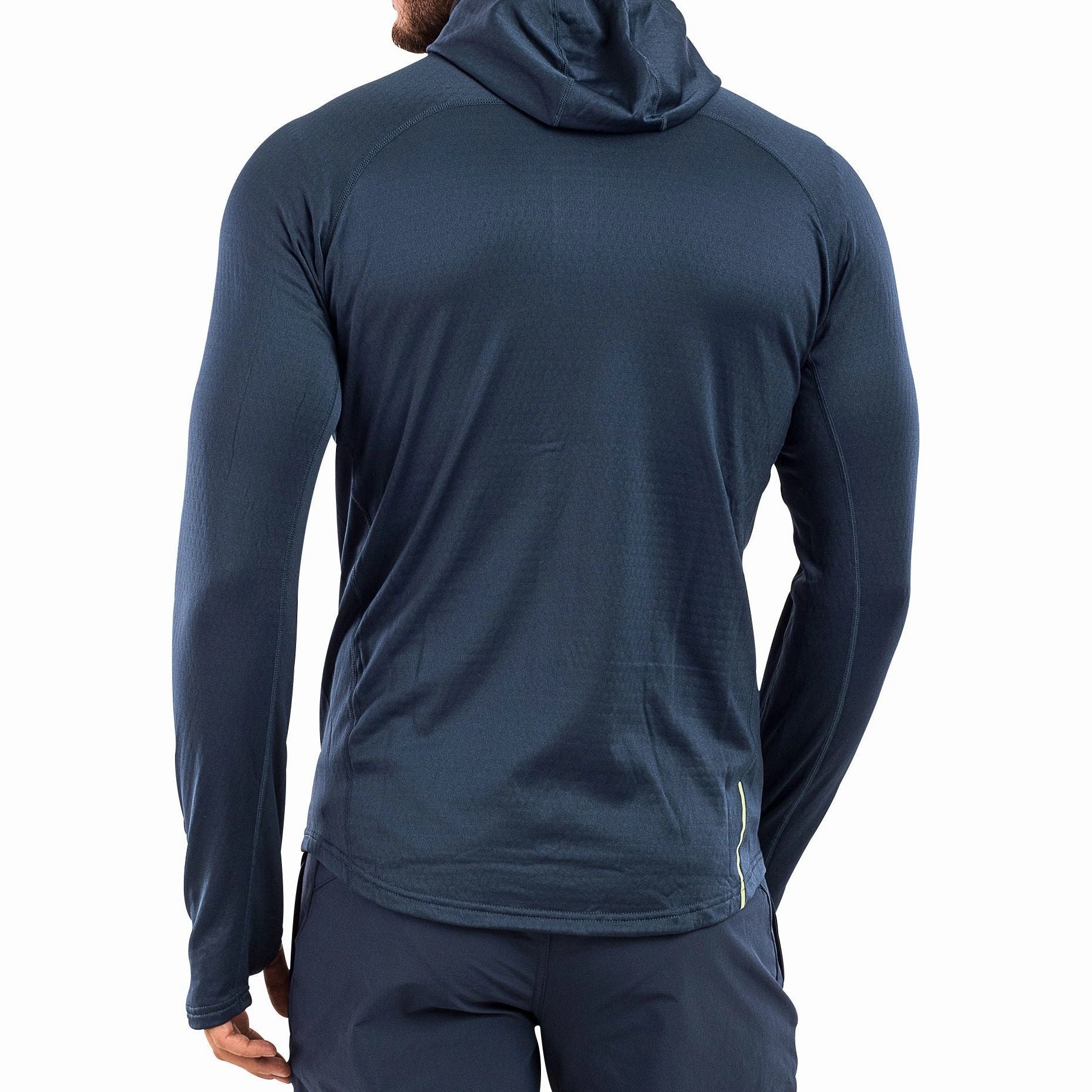 jersey Performance Driven Inov8 VentureLite Mid Mens Running Hoody - Navy
