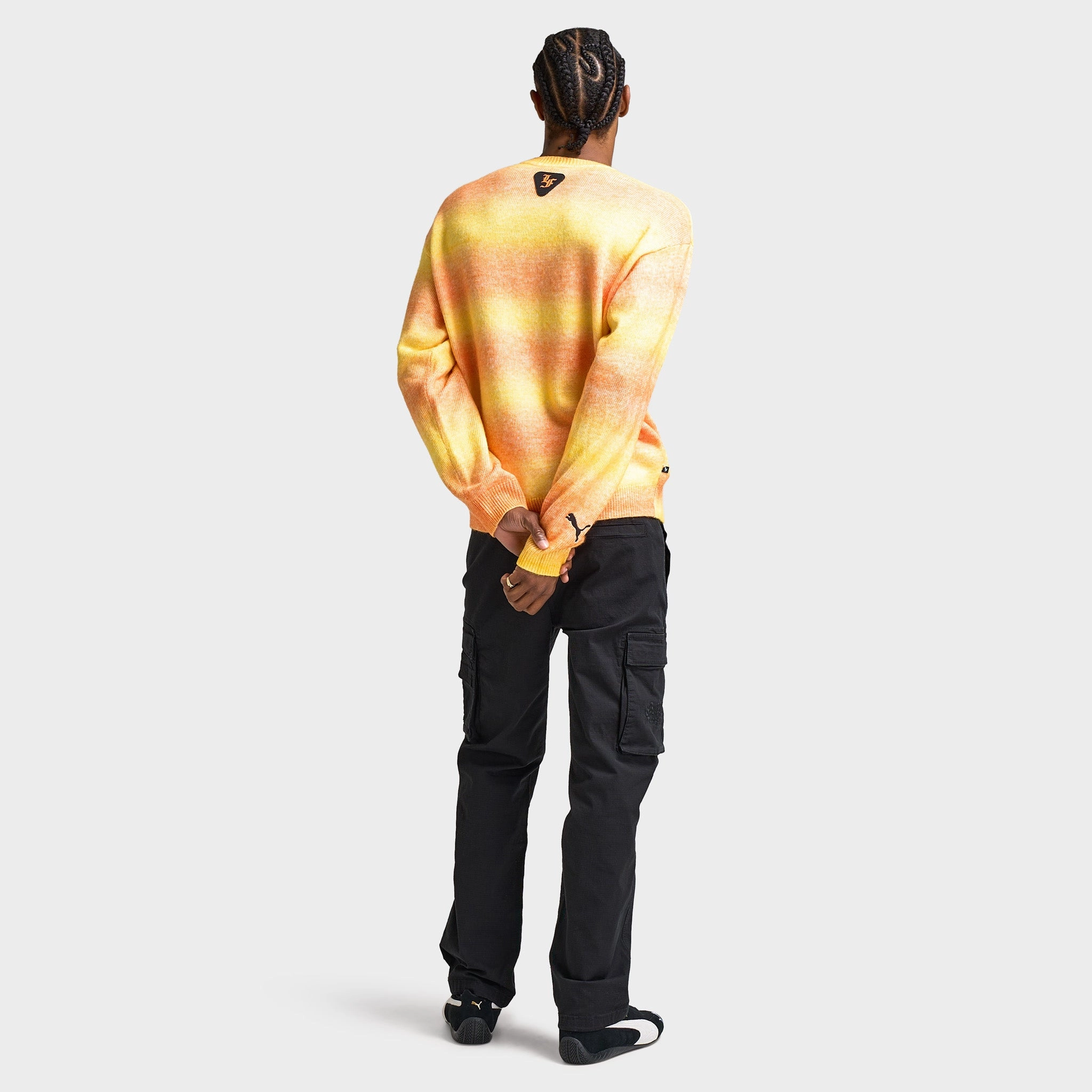 organic materials PUMA x LaFranc?? HEEM Knit Sweater / Orange Glo