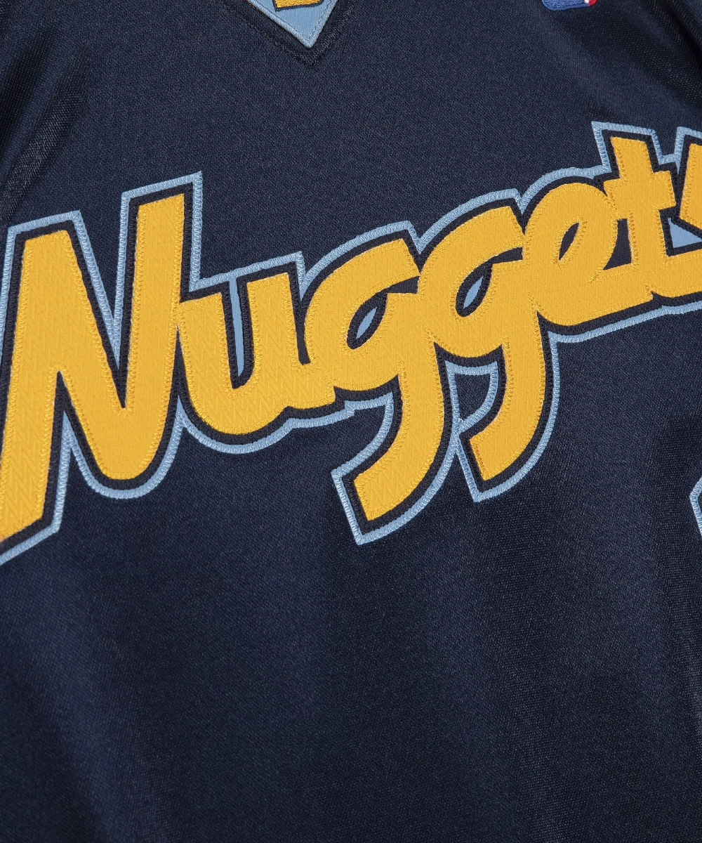 MoistureWicking Fabric Virtual Fit Denver Nuggets Allen Iverson 2006-07 Road Authentic Swingman Jersey