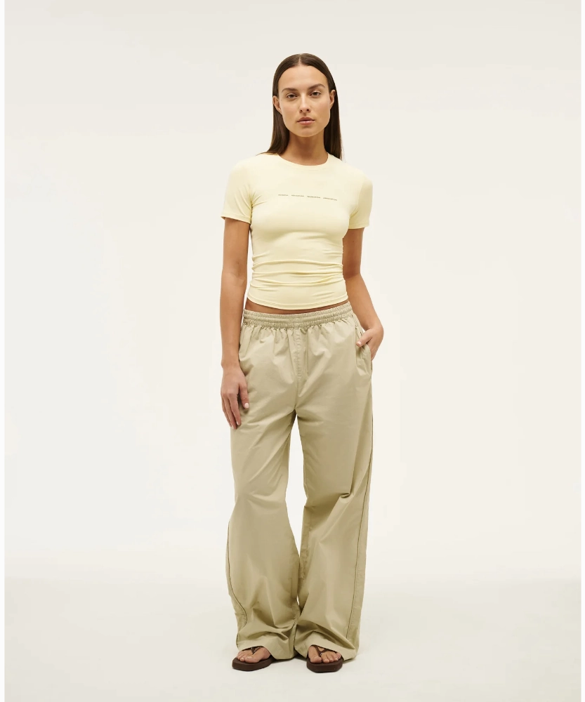 Natural Fiber Blend P.E Nation Foundation SS Tee (Butter)
