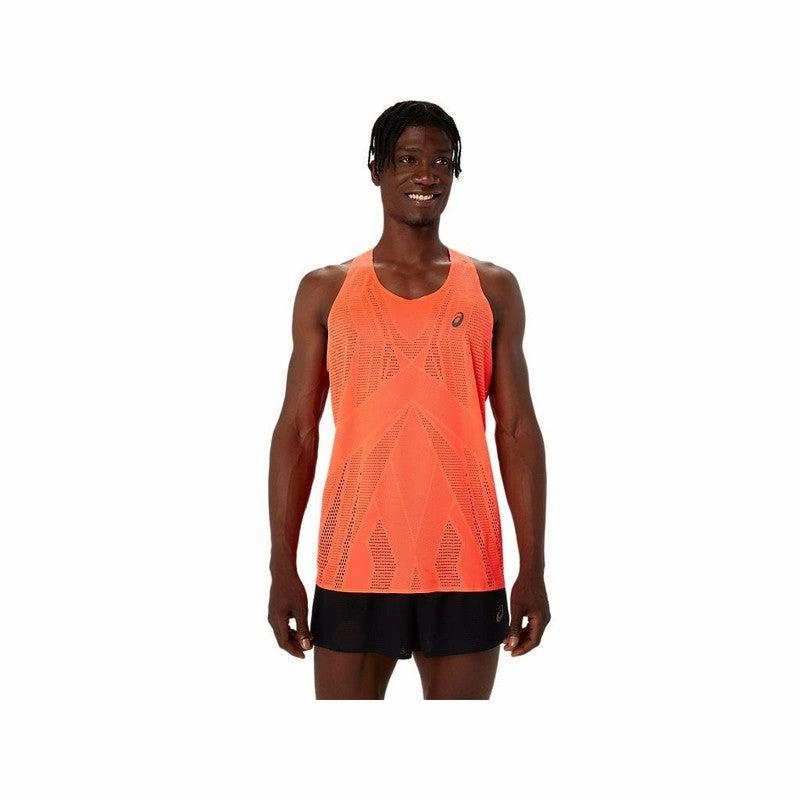 Metarun Singlet Flexible Cuffs Contrast Stitch Detailing
