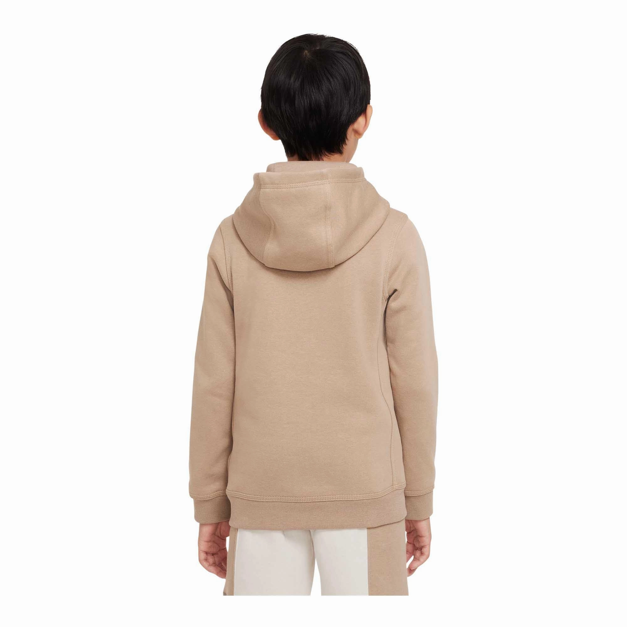 Nike Sportswear Club Fleece Big Kids?? Pullover Hoodie FrictionReducing Lining