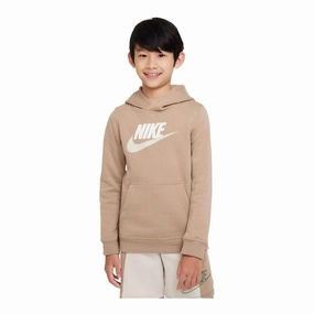 Nike Sportswear Club Fleece Big Kids?? Pullover Hoodie HighDensityWeave Work Ready