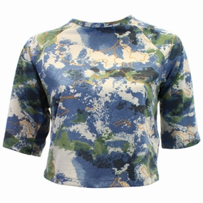 Saga Fit Gymshark Venture Short Sleeve Womens Training Top - Green