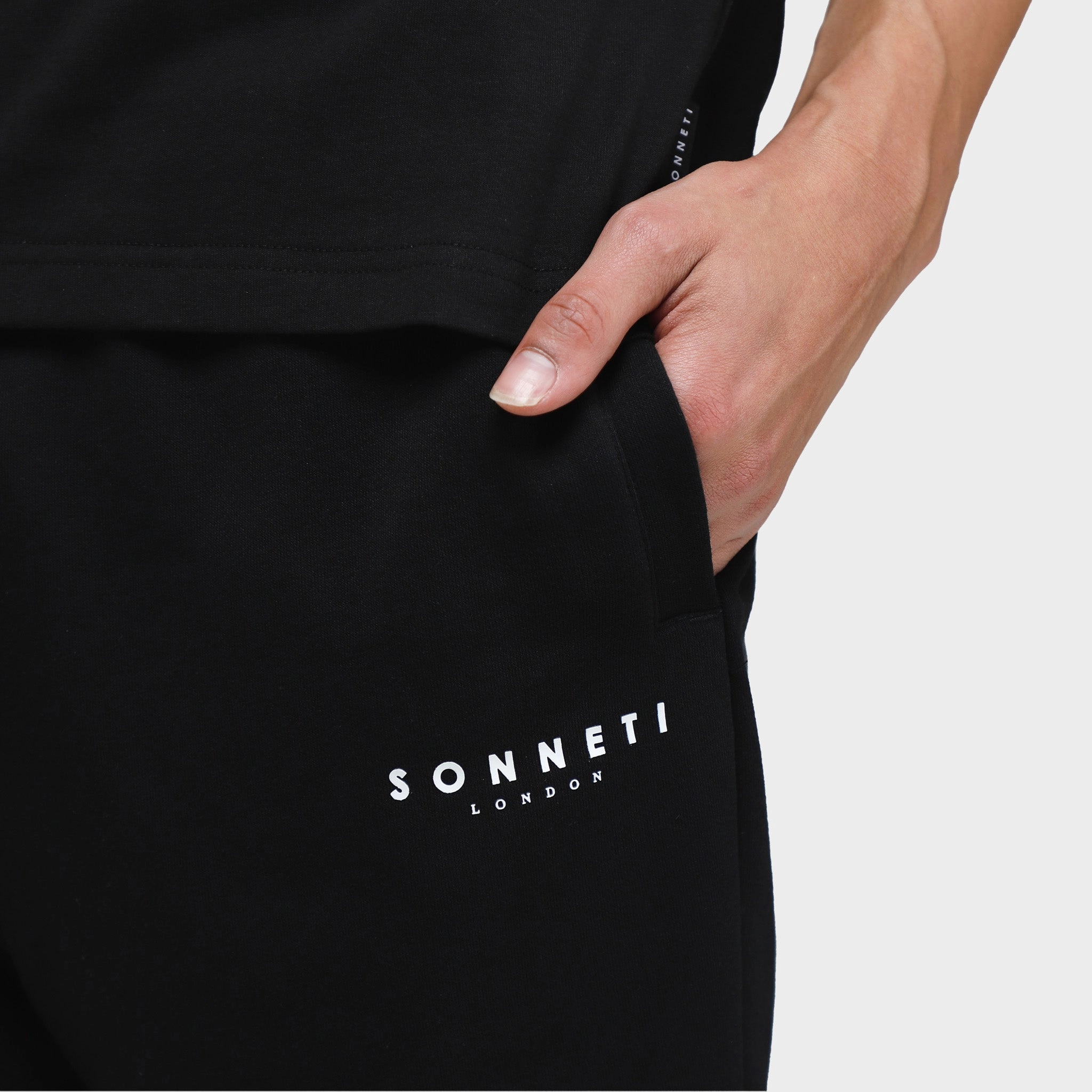 Quick Evaporation Fabric Active Design Sonneti London Shorts / Black