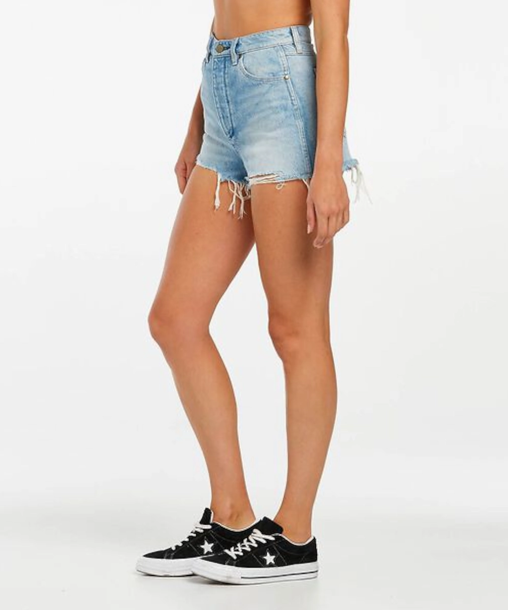 Wrangler Lita Shorts (Rebellion Blue) Desert Heat LightweightWeave