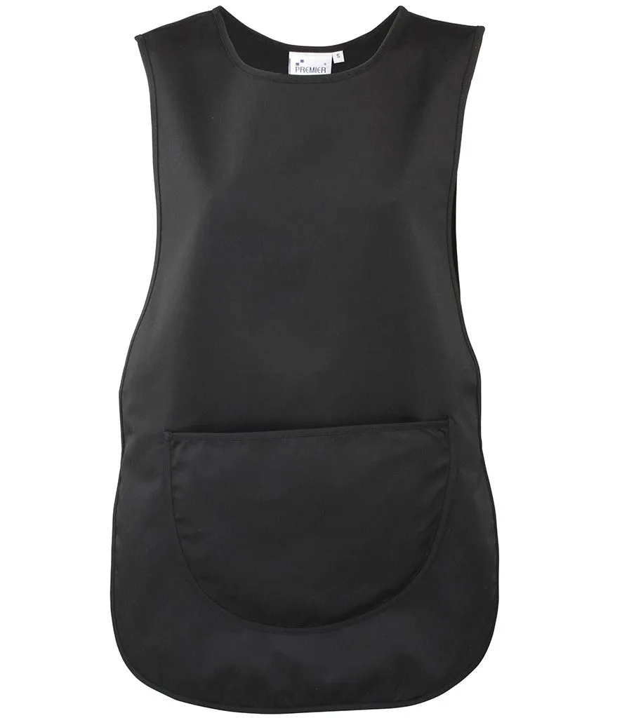 Pocket Tabard | BLACK Handmade Glow Green Fit