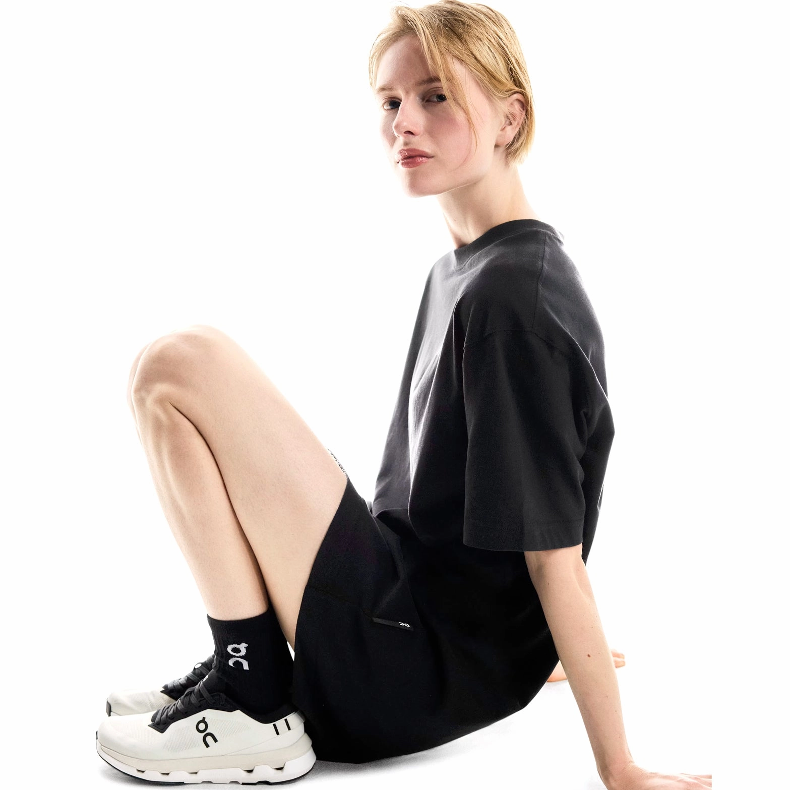 Women's Club Dress Black ReinforcedKnees Nature Base