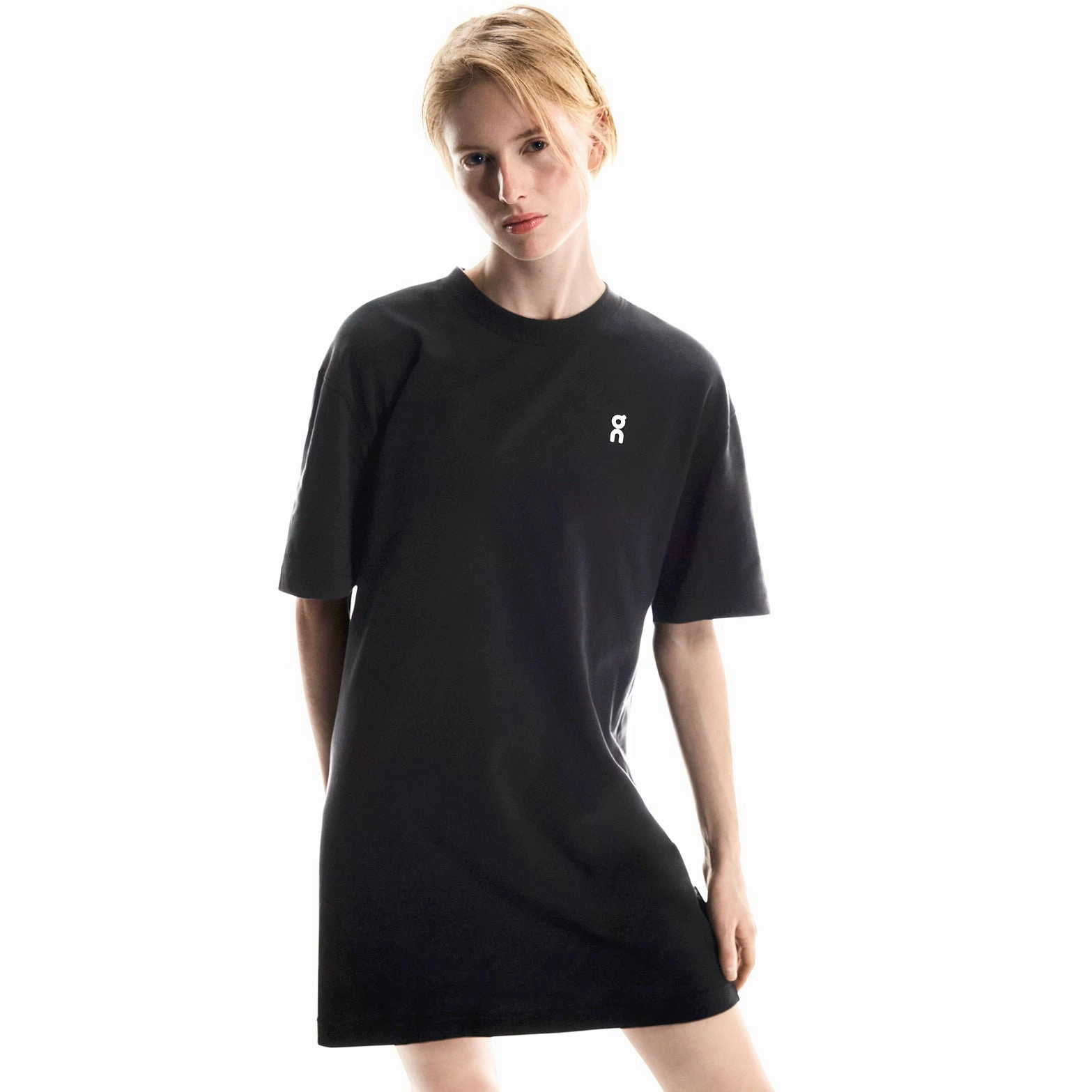 Women's Club Dress Black CrossBackStructure Green Soul