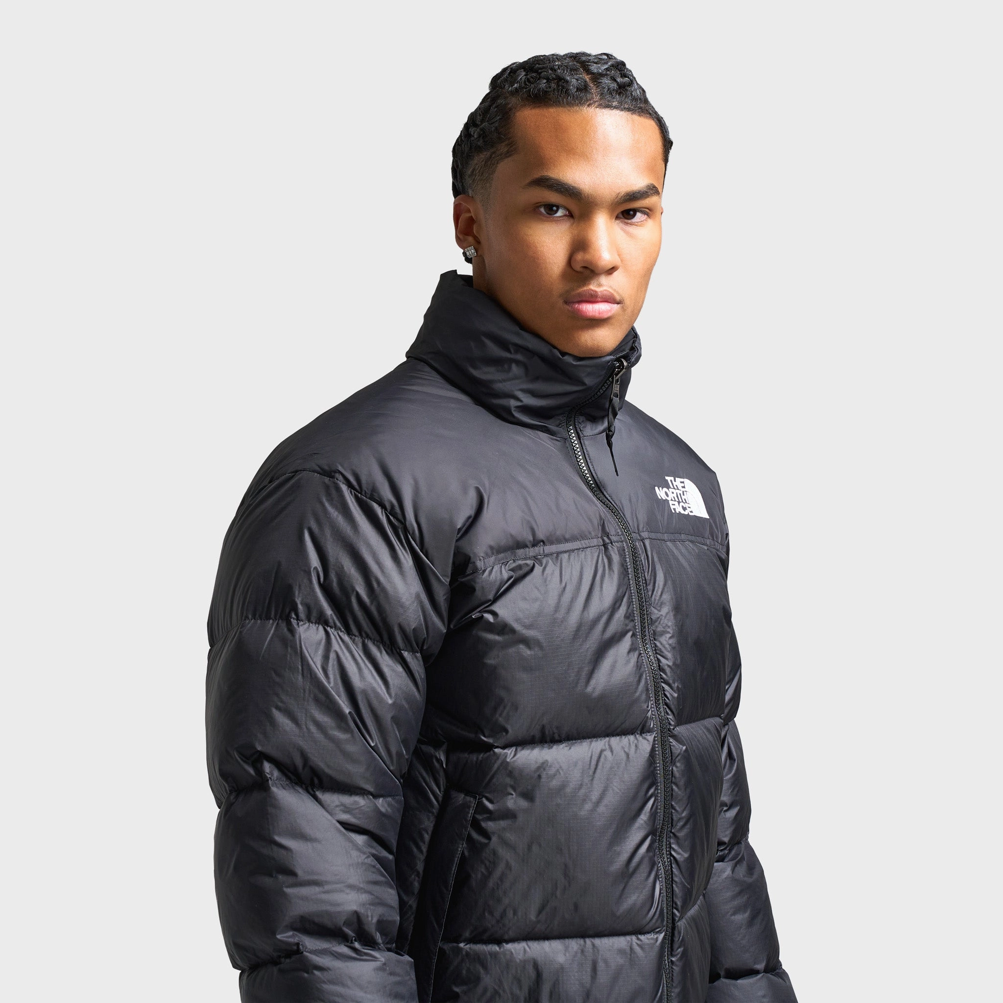 The North Face 1996 Retro Nuptse Jacket / Recycled TNF Black WaterResistantTrim