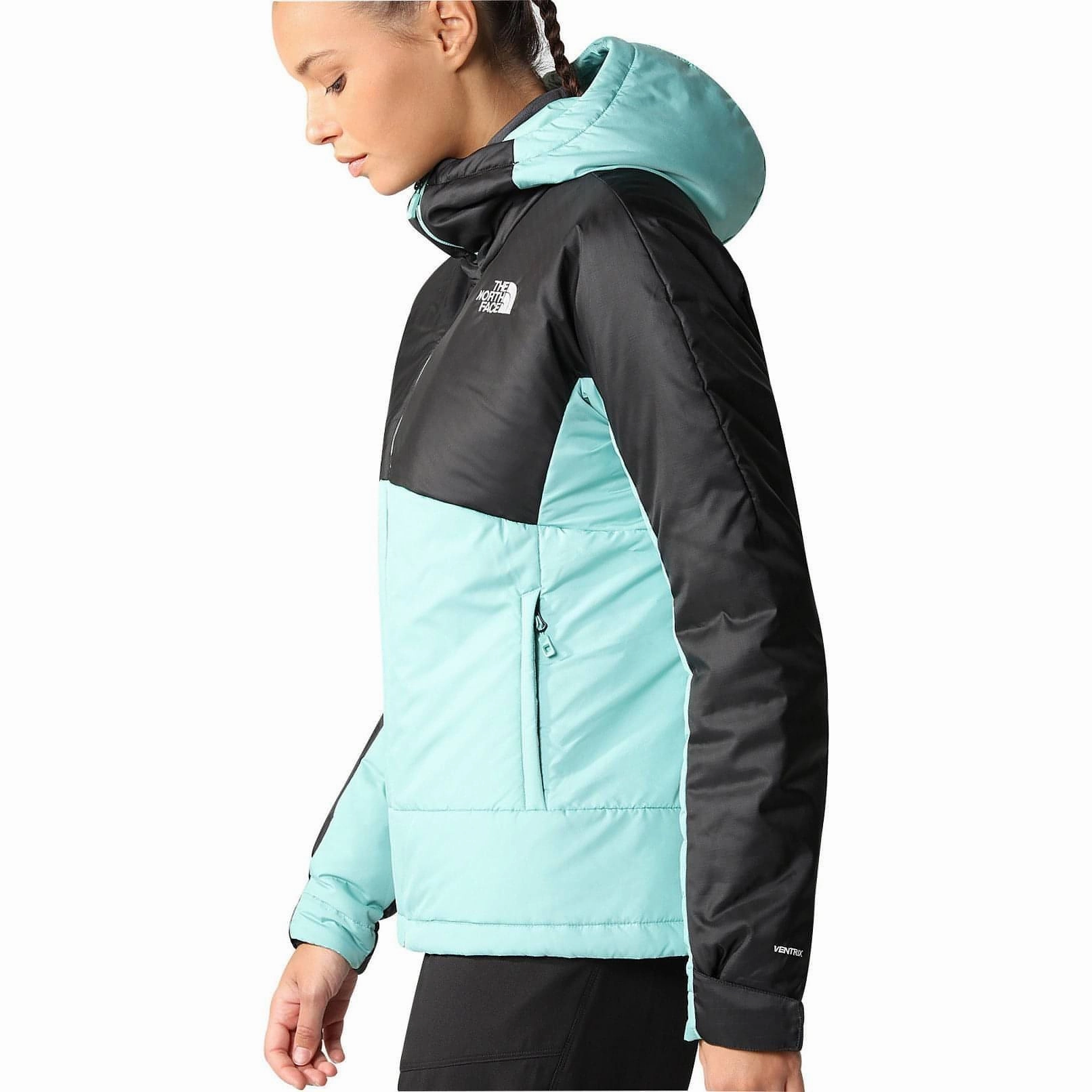 Functional Fit The North Face Circular Hybrid Womens Insulated Jacket - Blue