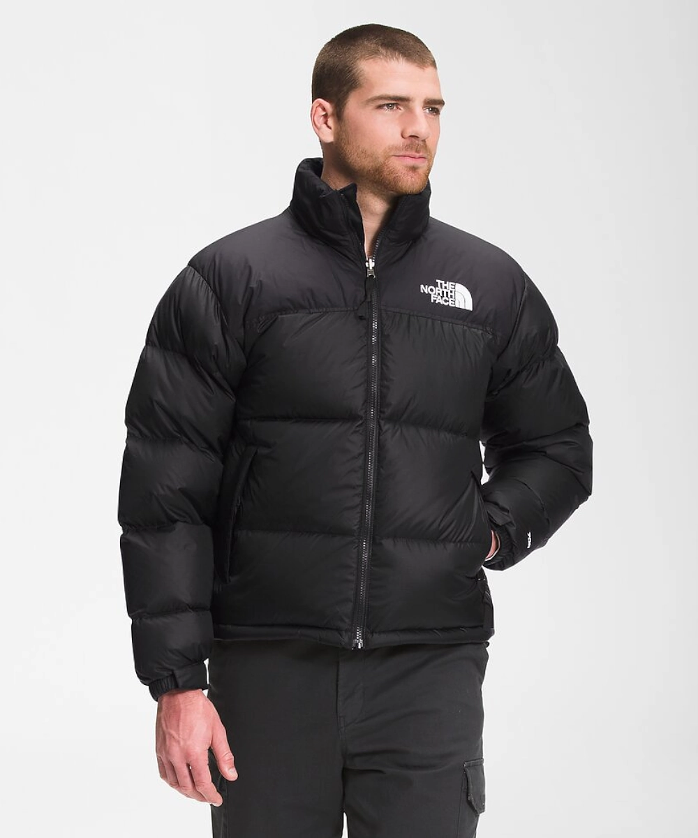 The North Face Men's 1996 Retro Nuptse Jacket (Black) Smile Glow