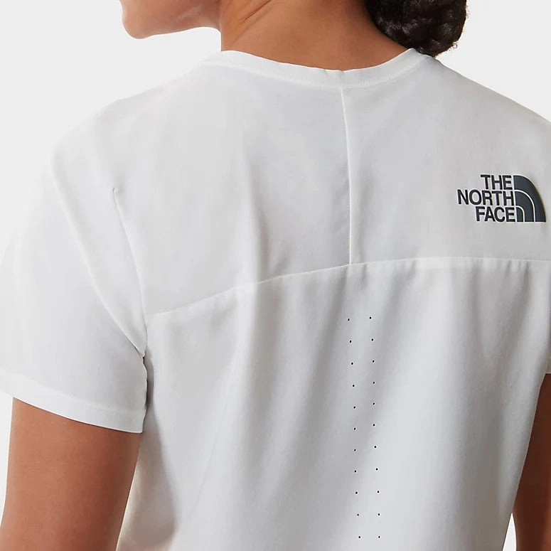 Peace Core Evening Chic The North Face Women's Flight Series Weightless Tee TNF White