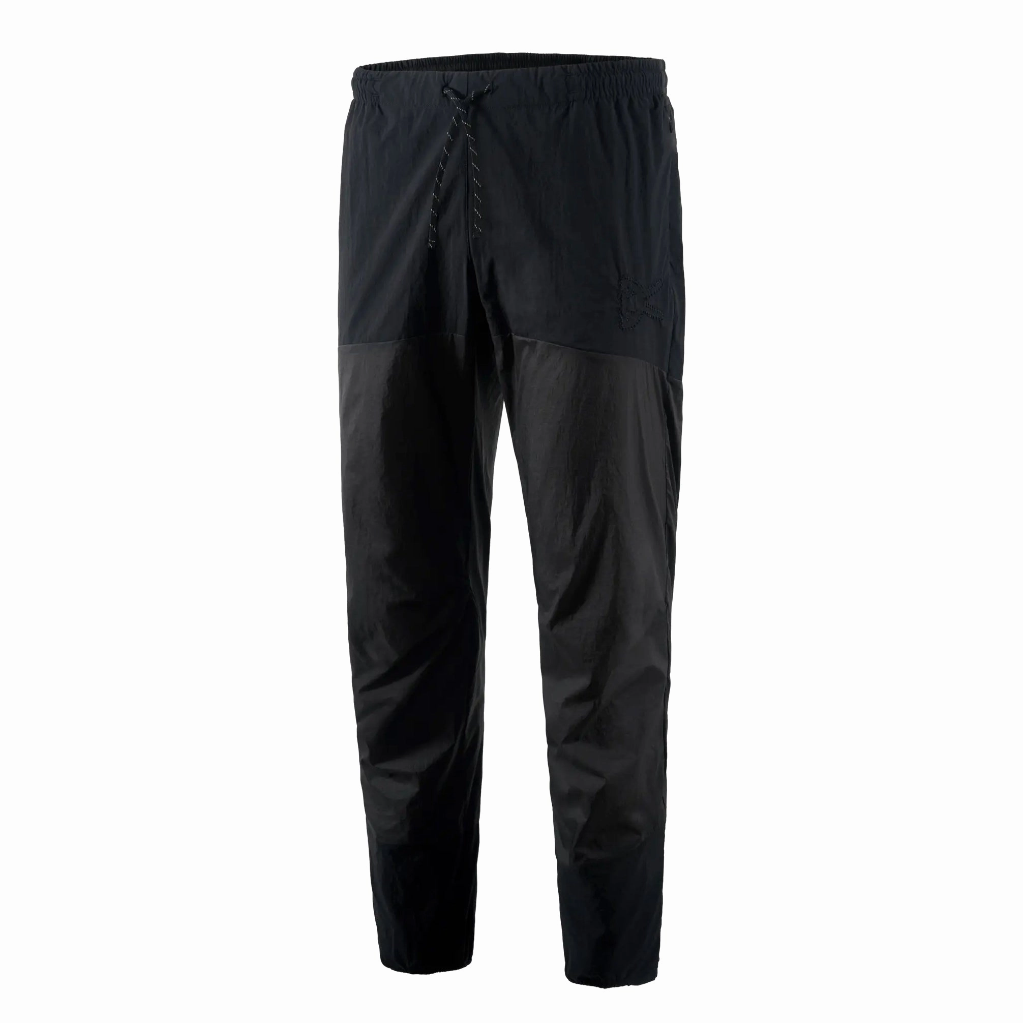 Men's Ultralight DWR Paneled Track Pants Black MinimalistStyle