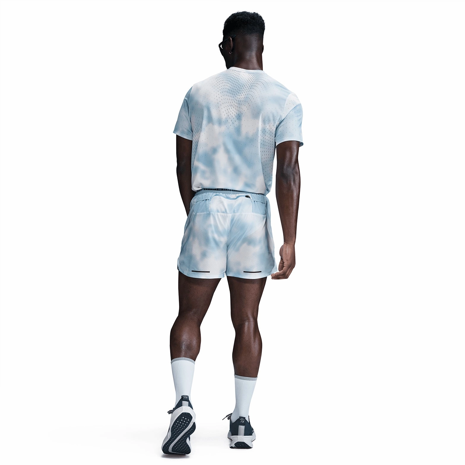 Men's Dri-FIT ADV Division Breathe 4 Inch Running Shorts NonRestrictive Design