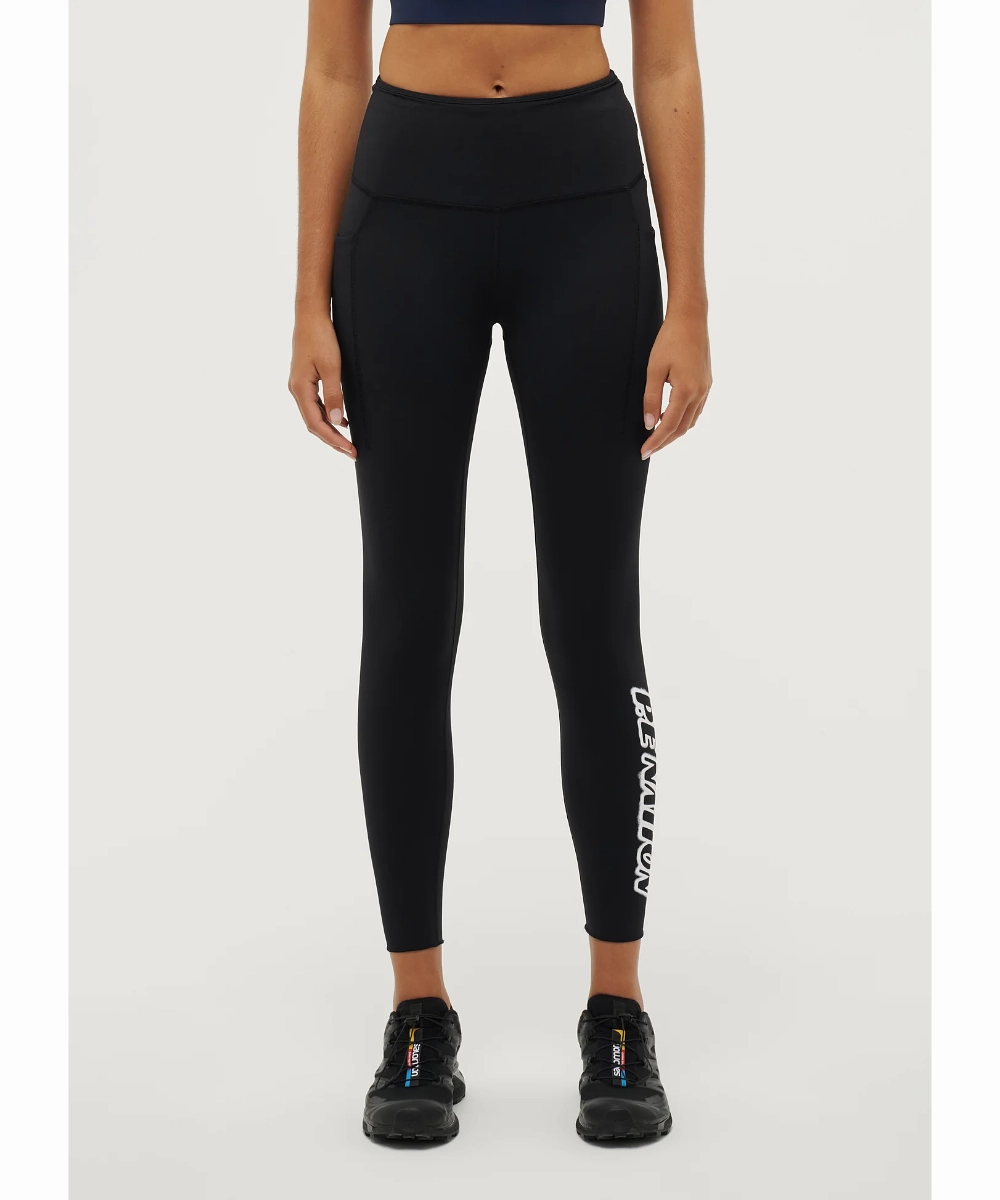 P.E Nation Tiebreak Legging (Black) Trust Glow MinimalistDesign