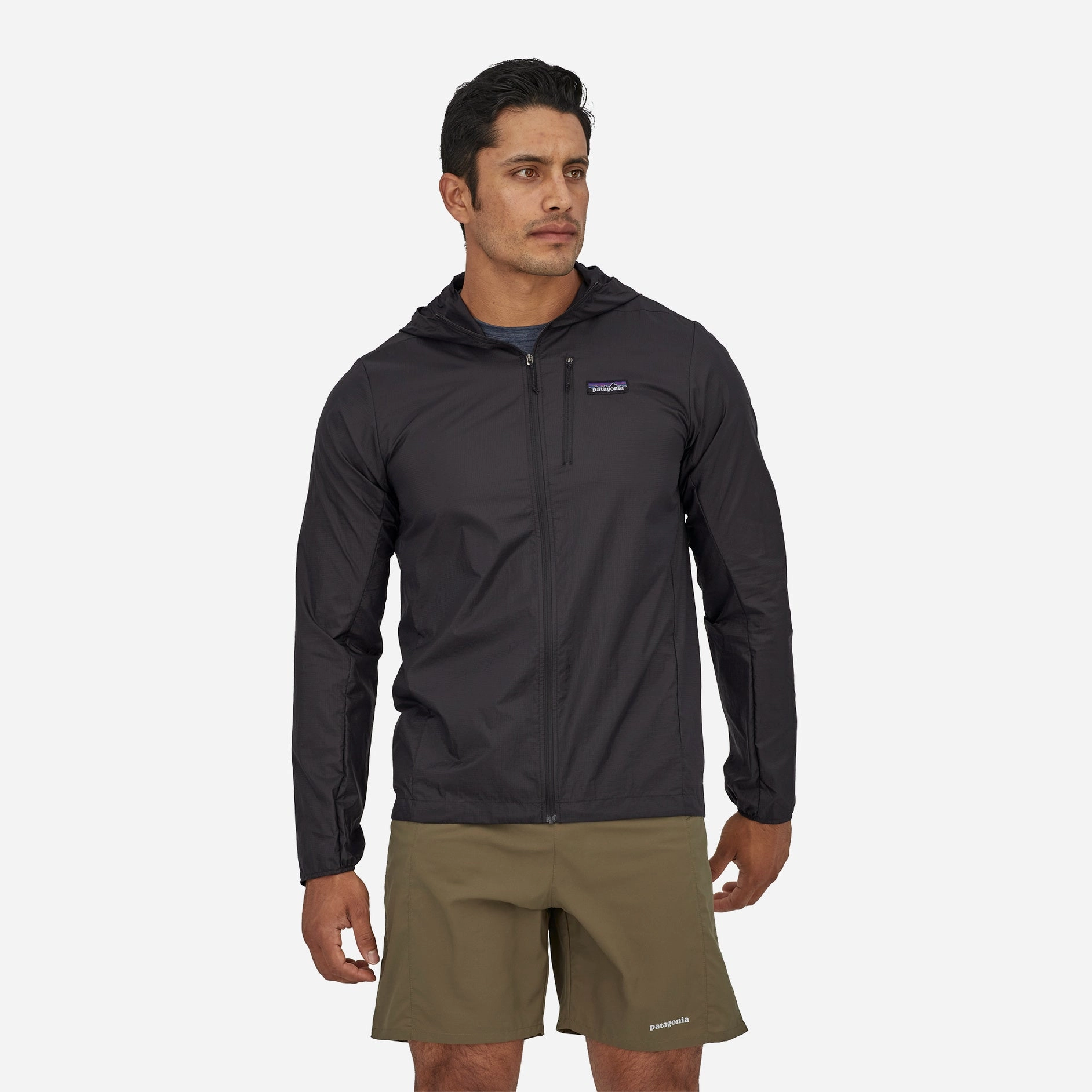 Patagonia Men's Houdini Jacket Black EcoFriendlyTextile
