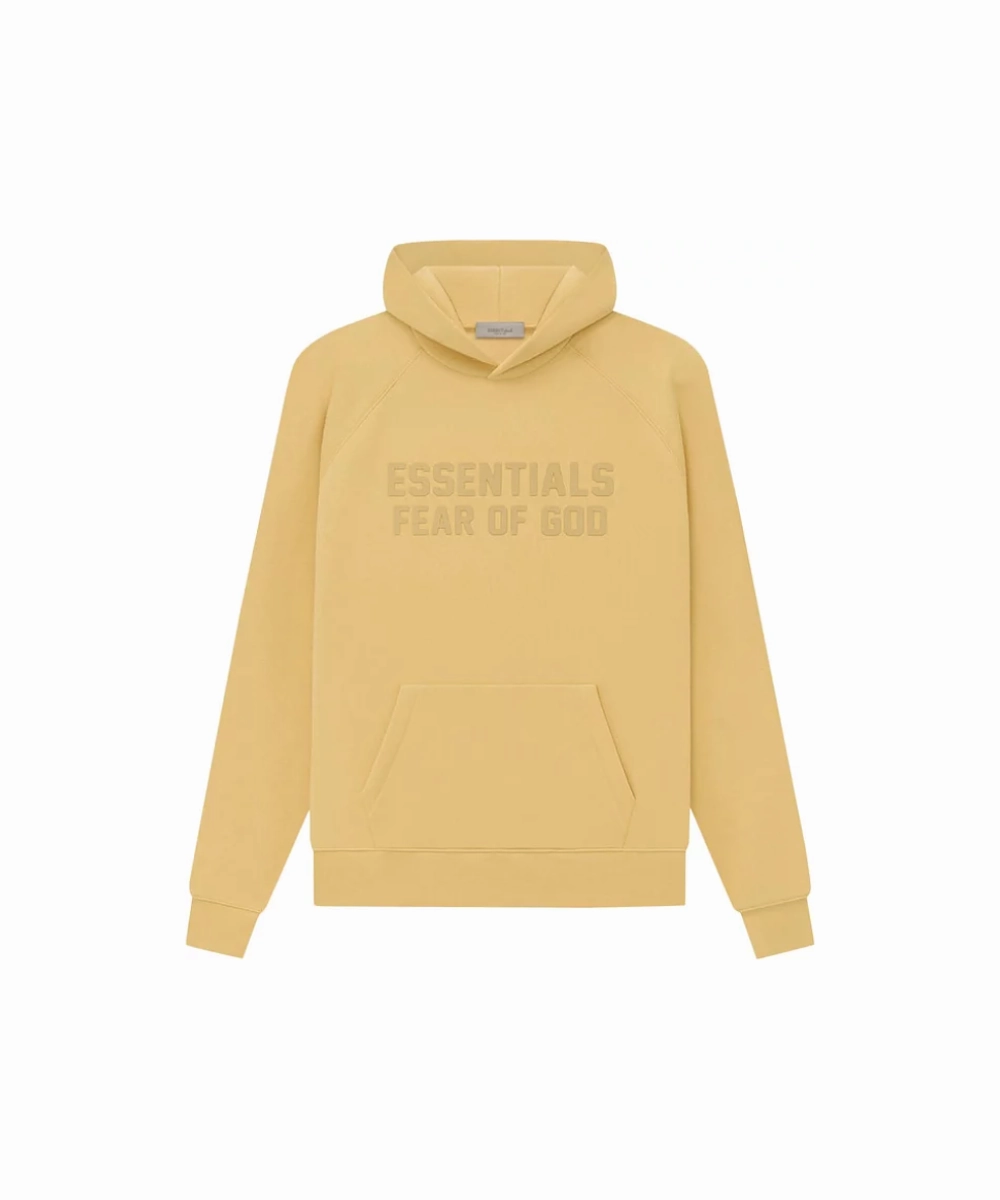 AbrasionResistant Material Star Light Fear Of God ESSENTIALS Hoodie (Light Tuscan)