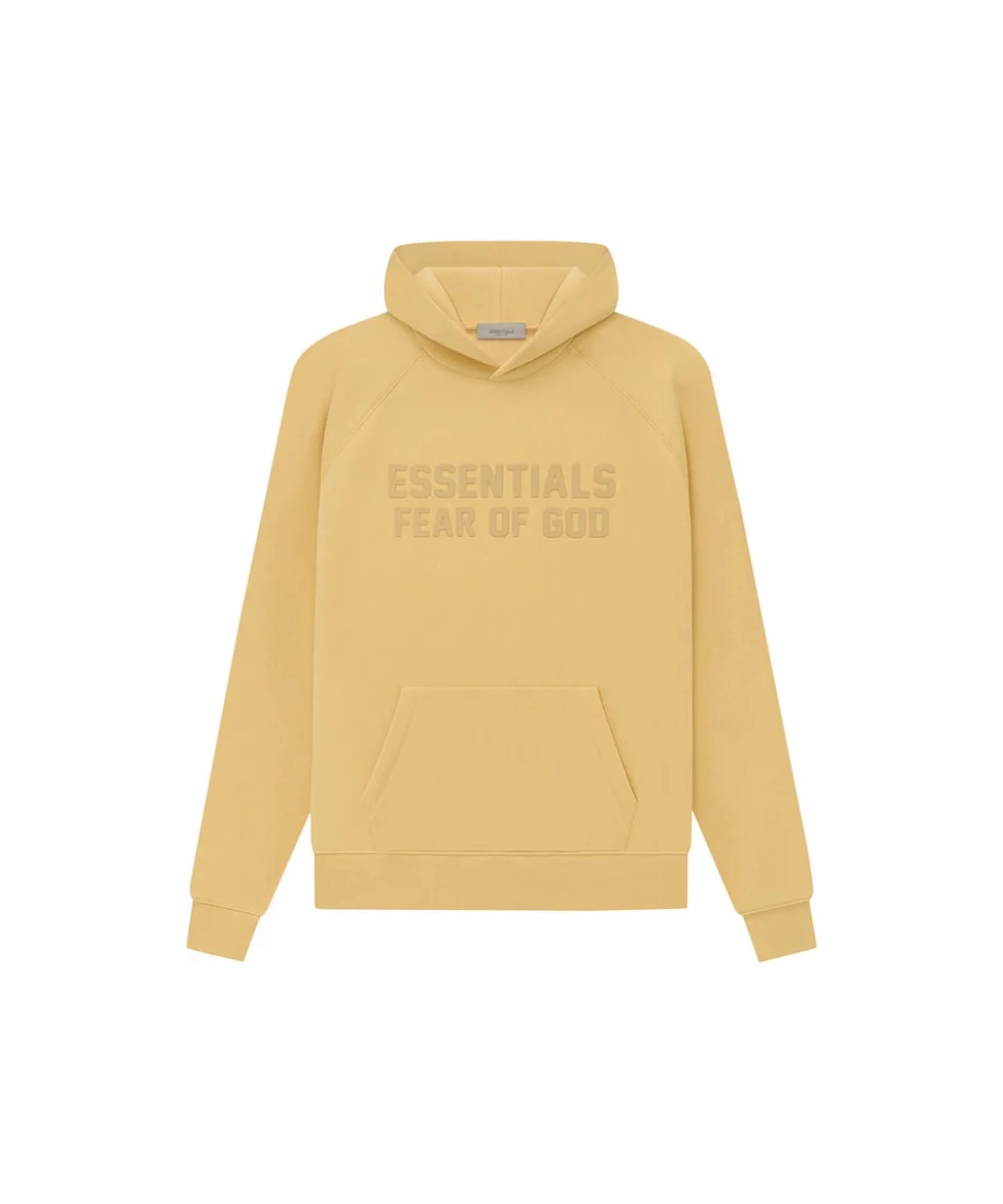 Fear Of God ESSENTIALS Hoodie (Light Tuscan) Body Free