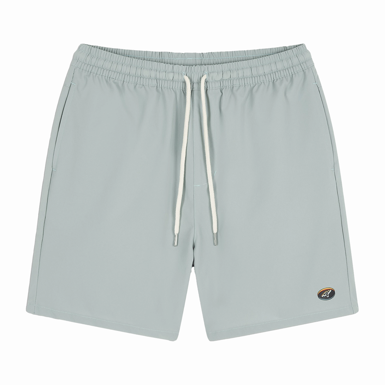 Titan Digital Fist Casual Shorts - Seafoam Green crew neck