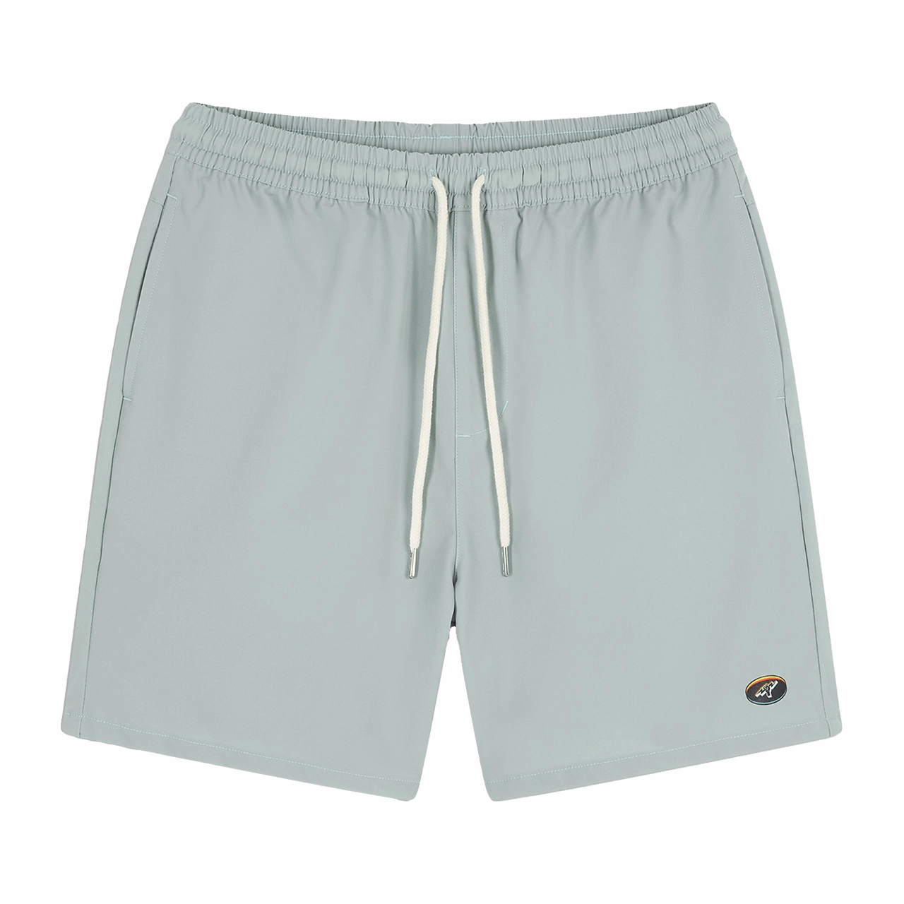 Single-Layered Easy To Clean Titan Digital Fist Casual Shorts - Seafoam Green