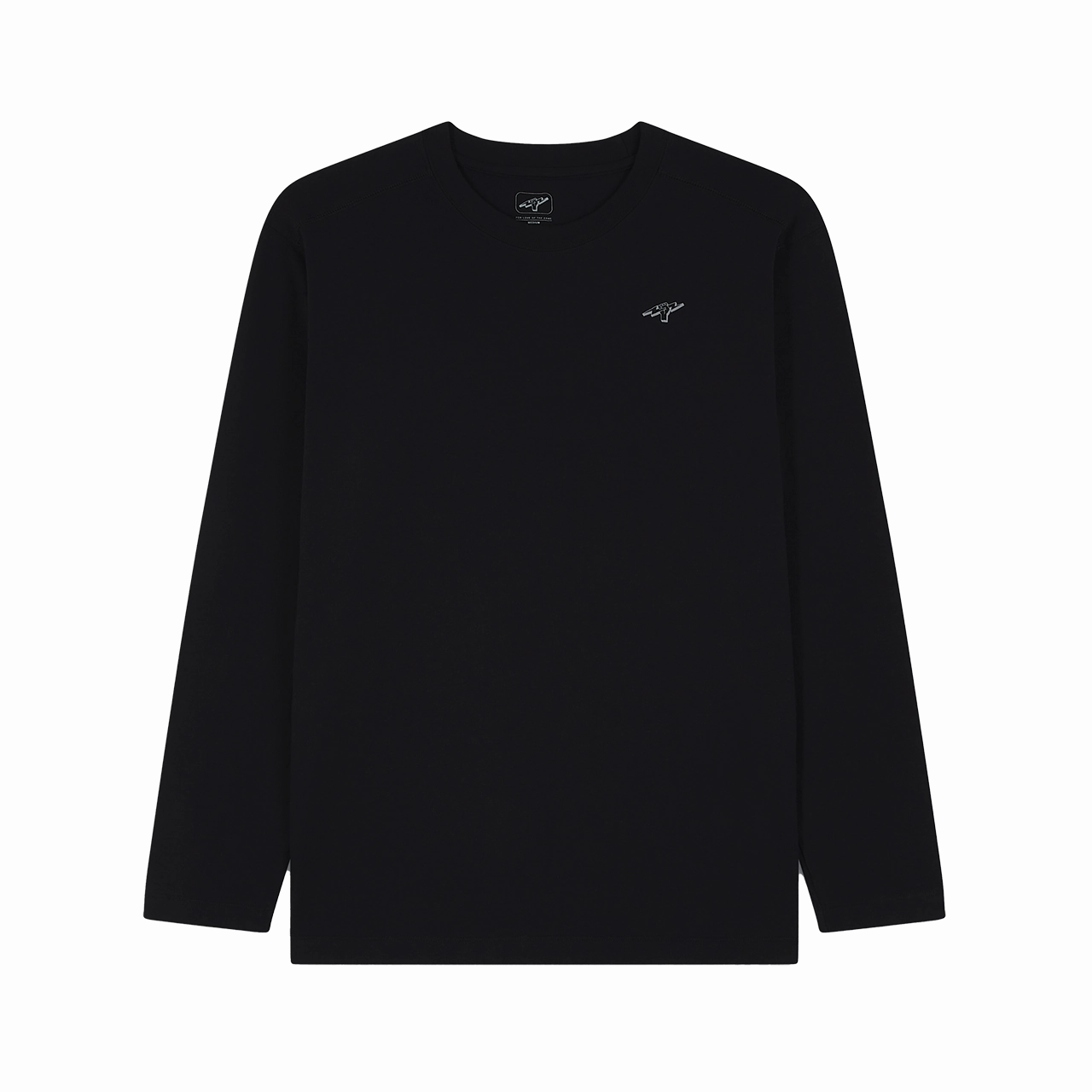 Pull-On Titan Staples Fist Logo Performance Long-Sleeve Tee - Black