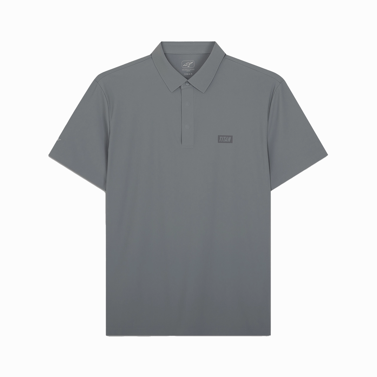 Casual Titan Staples Performance Polo - Grey