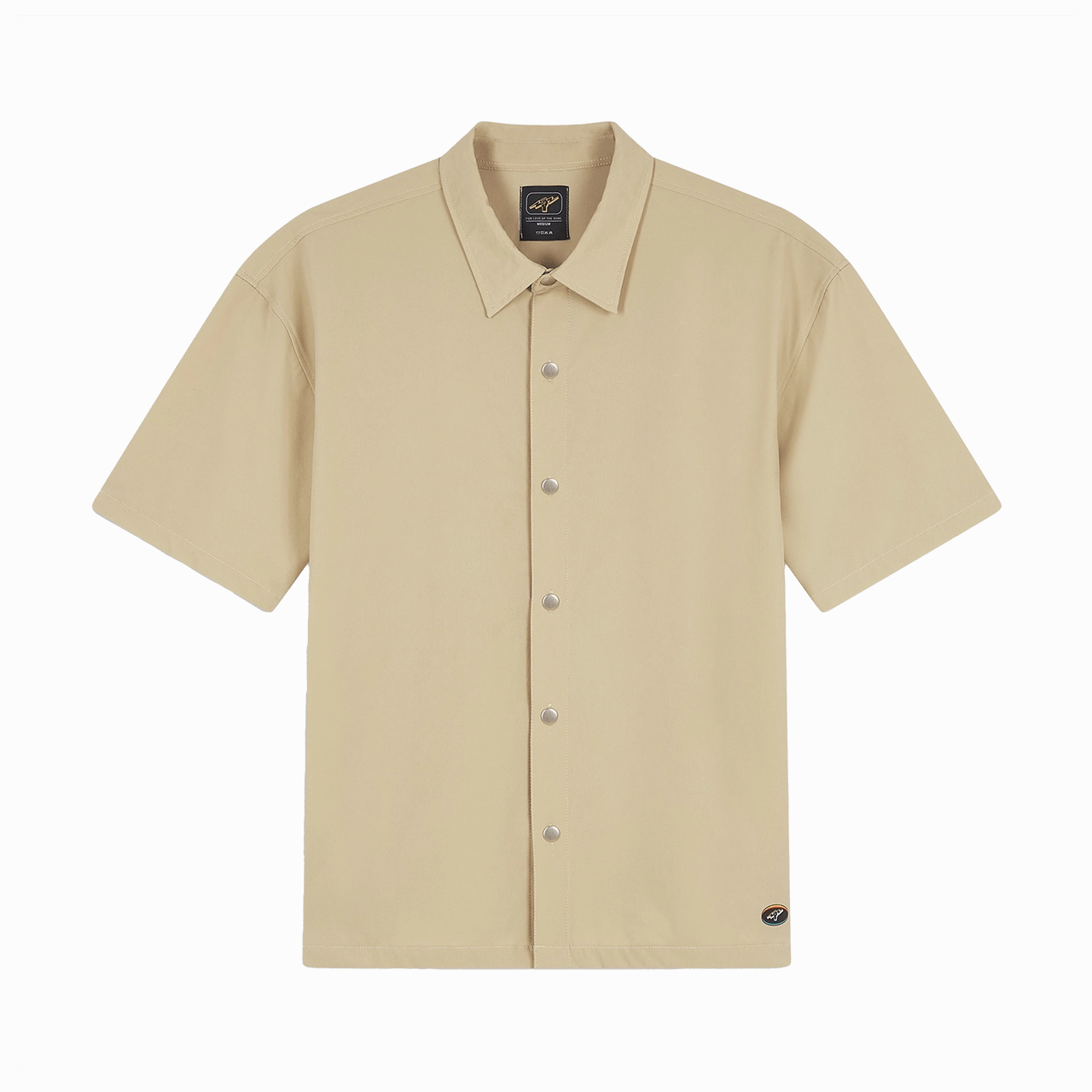 Easy - to - wear Titan Station Button Down Shirt - Sand