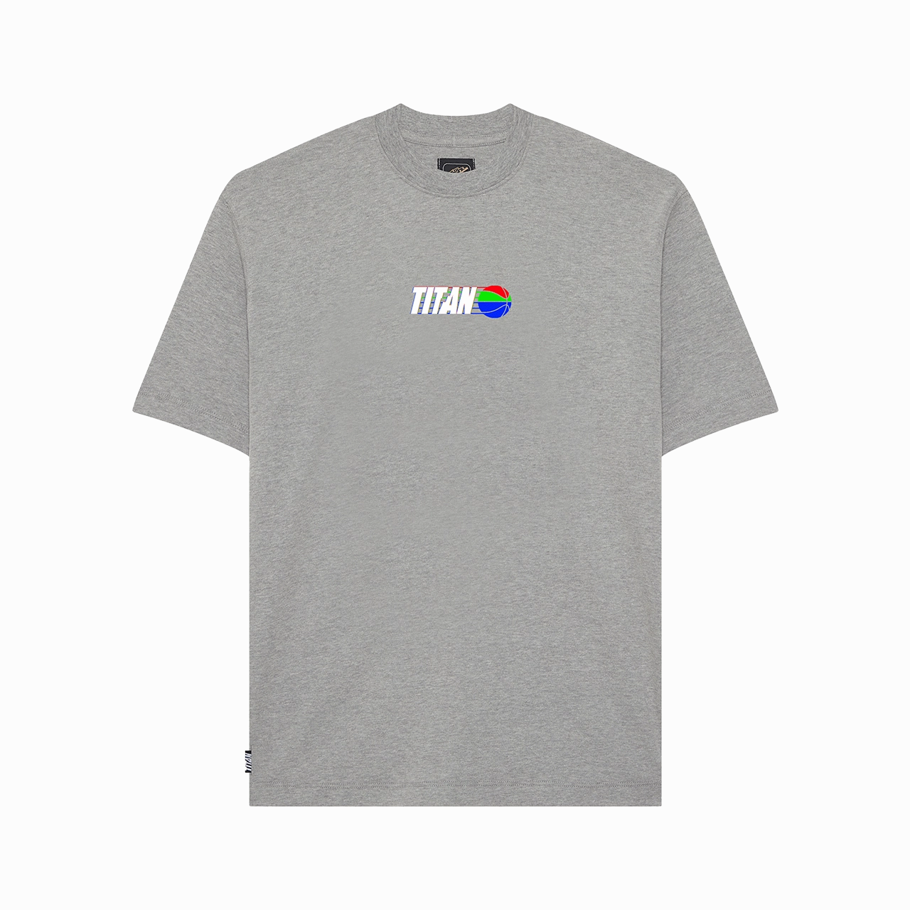 ribbed Non-Iron Titan Station ID Tee - Gray