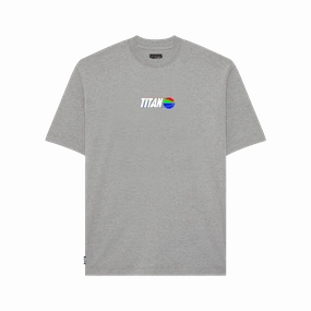 Titan Station ID Tee - Gray Convenient Design Multi-Purpose