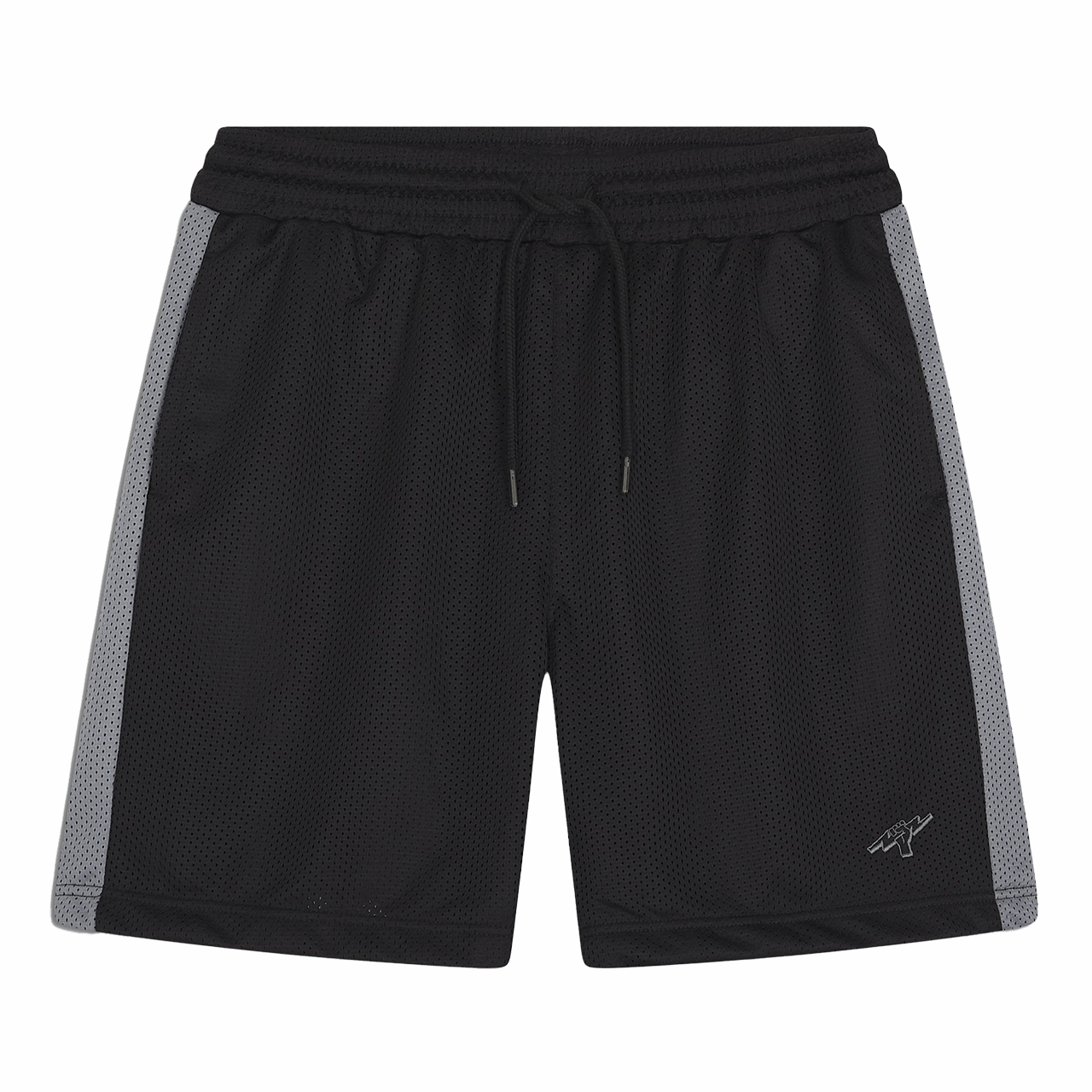 Titan Strike Panel Performance Shorts - Black Casual Style Shiny