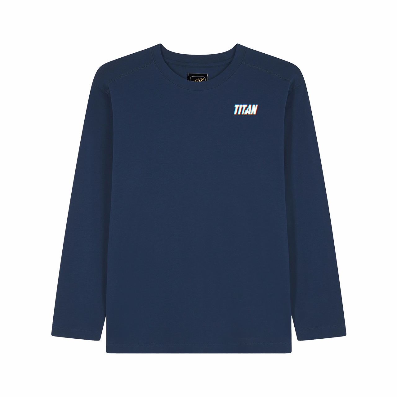 Lining Material Crocheted Titan Strike Shooting Shirt - Navy Blue
