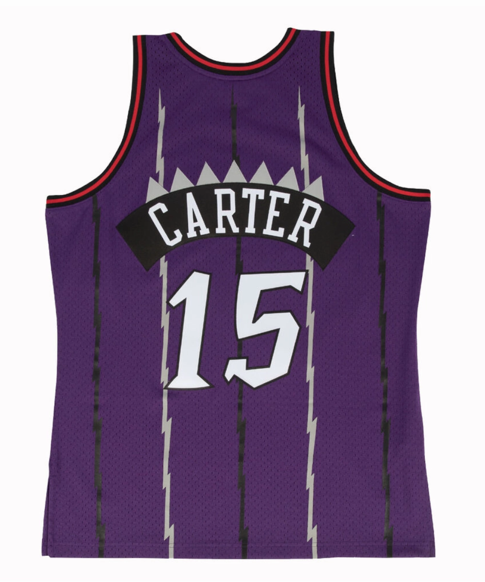 Soft Core Toronto Raptors Vince Carter 1998-99 Road Swingman Jersey