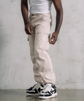 Holiday Glow WNDRR Grove Cargo Pants (Bone)