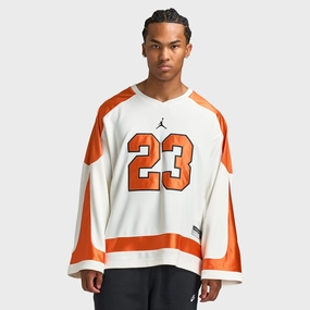 Eco Friendly Dye Jordan Brooklyn Collegiate Hockey Jersey Sail / Starfish - Black