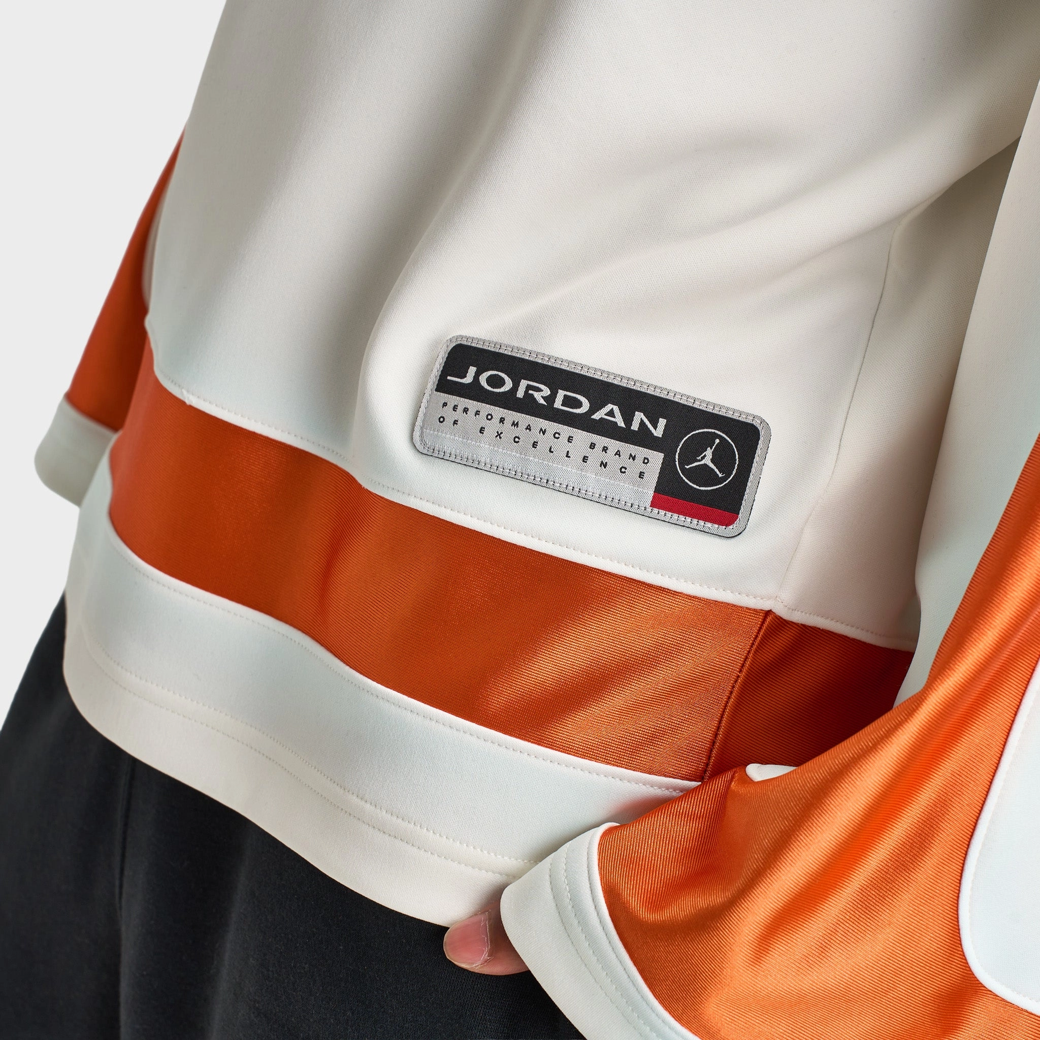complex appearance Jordan Brooklyn Collegiate Hockey Jersey Sail / Starfish - Black